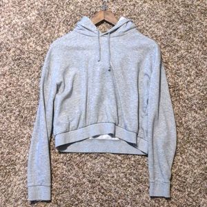 Crop Grey Hoodie